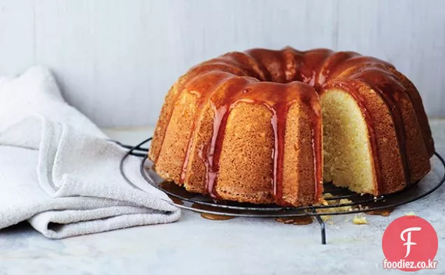 레몬 버터 밀크 도넛 케이크