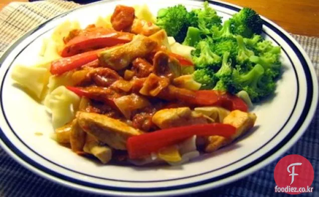 건강하고 맛있는:치킨 파프리카시