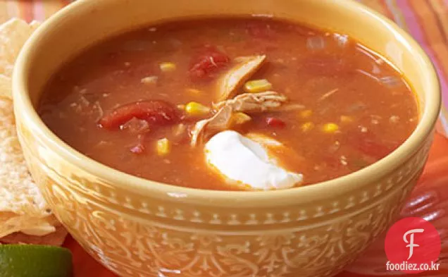 치킨 토틸라 수프