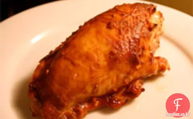 오늘 저녁 식사:매운 호이신 유약을 곁들인 로스트 치킨