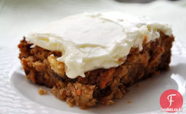 당근 시트 케이크