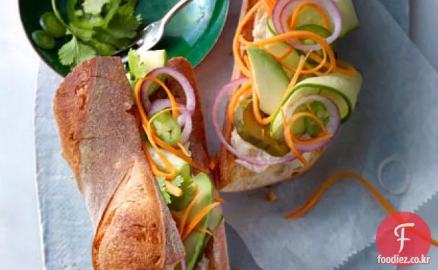 혼합 야채 Bánh Mì