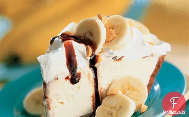 초콜릿 바나나 아이스크림 파이