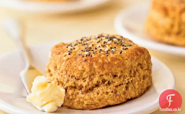씨앗 옥수수 가루 비스킷