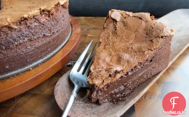 구운 초콜릿 무스 케이크