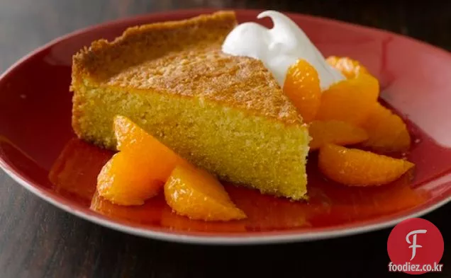 오렌지 향 올리브 오일 케이크
