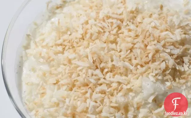 비밀 재료(코코넛):더블 코코넛 쌀 푸딩