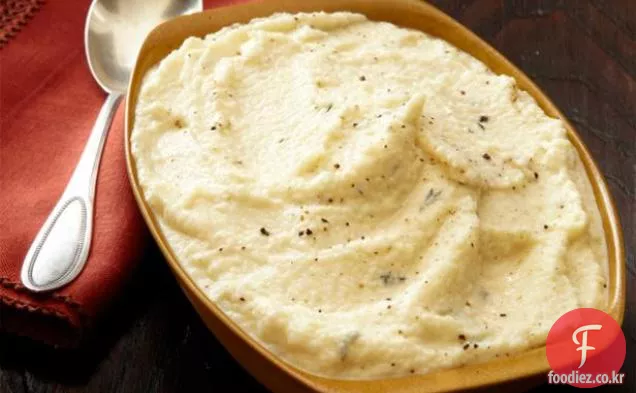 버터 순무 퓨레