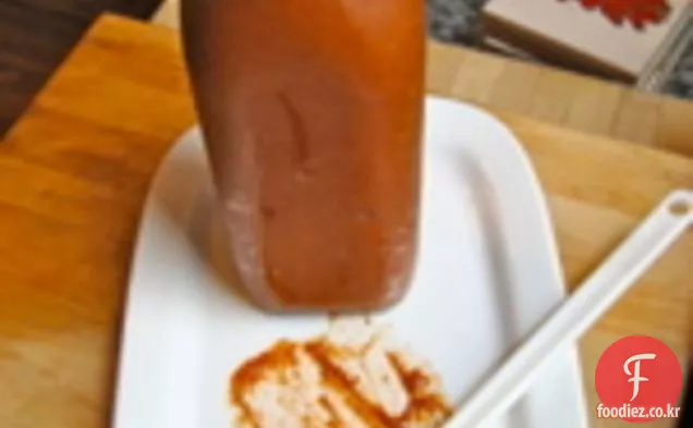 고기 라이트:베이컨 치포 틀레 슬라 더 소스