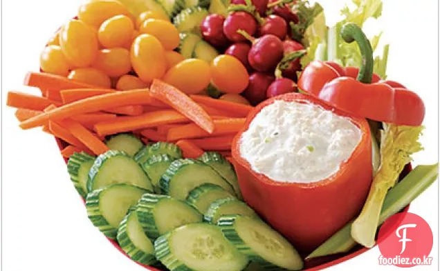 풍미있는 게 딥 Crudité