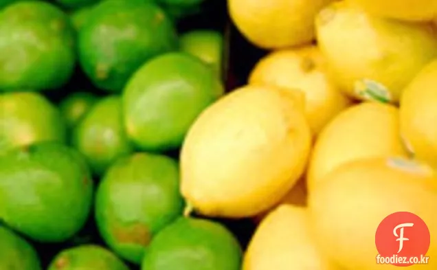 레몬-라임'크림 시클':고전적인 냉동 팝에 성인 걸릴