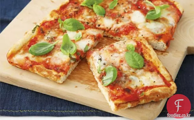 아주 간단한 마르게리타 피자
