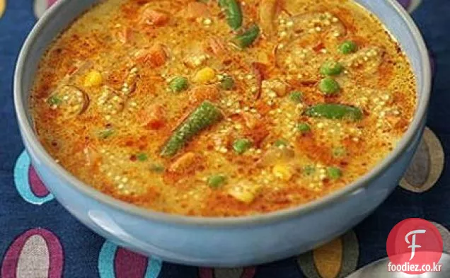 매운 야채&퀴 노아 한 냄비