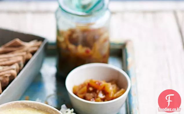 복숭아&칠리 처트니