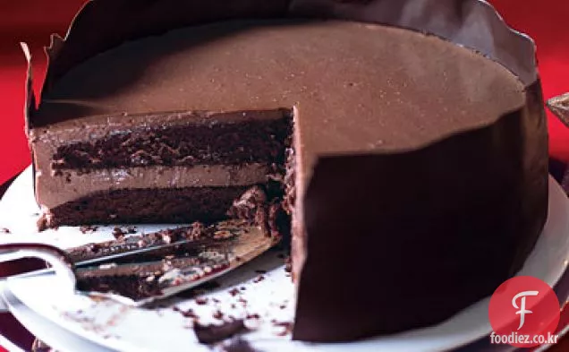 초콜릿 코타 코타 레이어 케이크