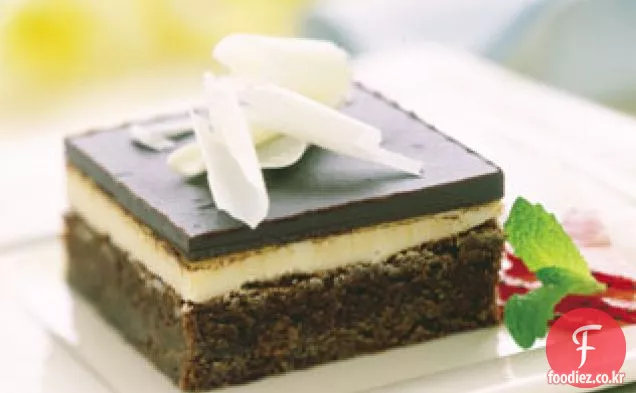 초콜릿 민트 브라우니 케이크
