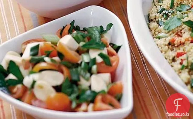 팜&토마토 샐러드의 심플 하트