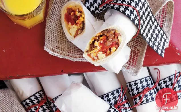 롤 조수 아침 식사 롤