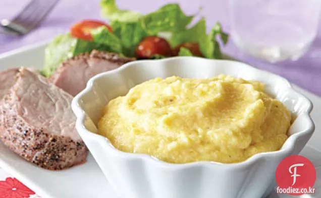 크림 두 치즈 폴렌타