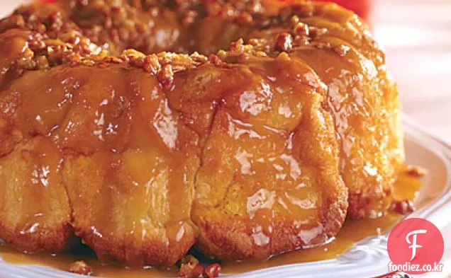하룻밤 카라멜 피칸 빵