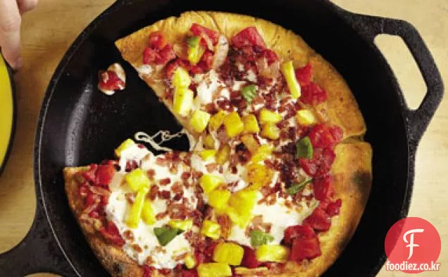 피자 6:팬 프라이드 하와이 피자
