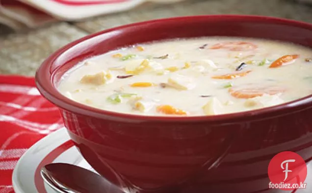 야채 치즈 차우더