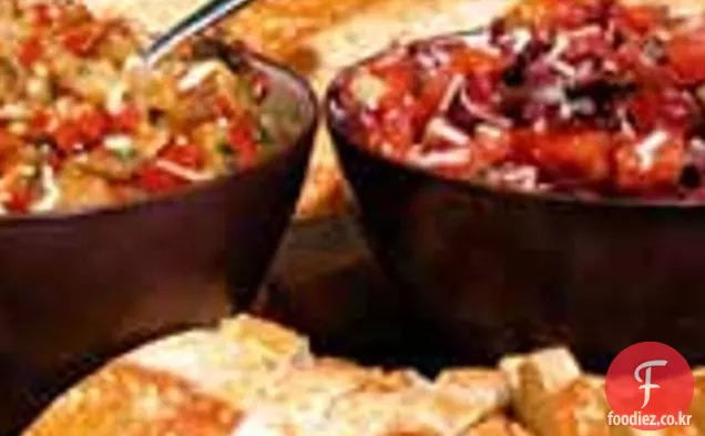 펜제 향신료 구이 가지&후추 브루스케타의 요리법
