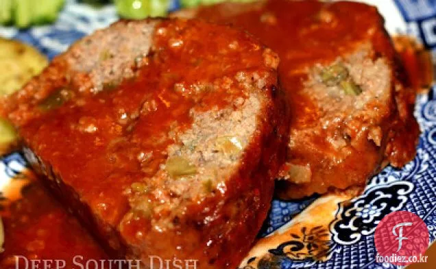 토마토 그레이비와 크리올 미트 로프
