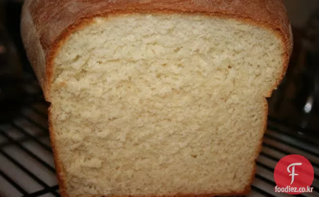 초대형 흰 덩어리 빵