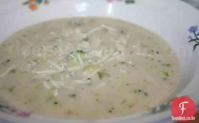 브로콜리 수프 크림