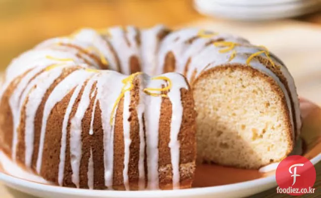 유약 레몬 버터 밀크 케이크