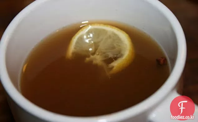 뜨거운 토디 감기 치료