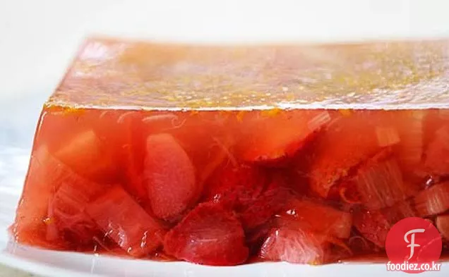 딸기 대황 테린