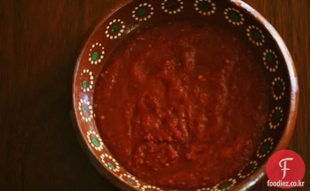 간단한 요리 토마토 살사