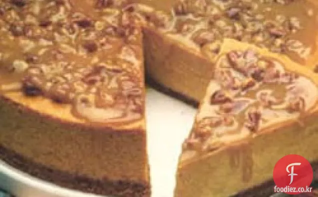 메이플 호박 치즈 케이크