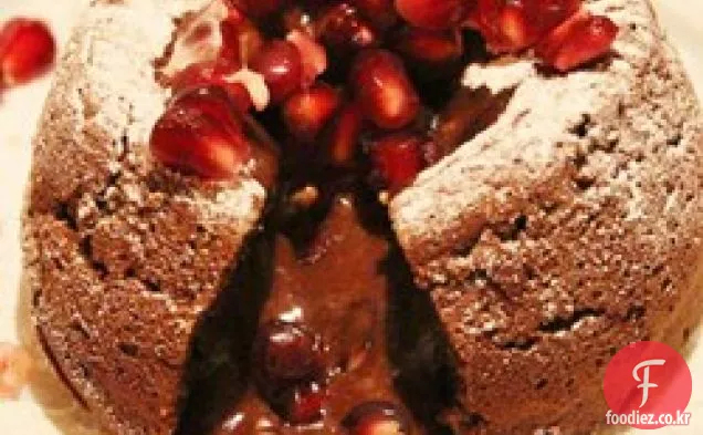 초콜릿 용암 케이크