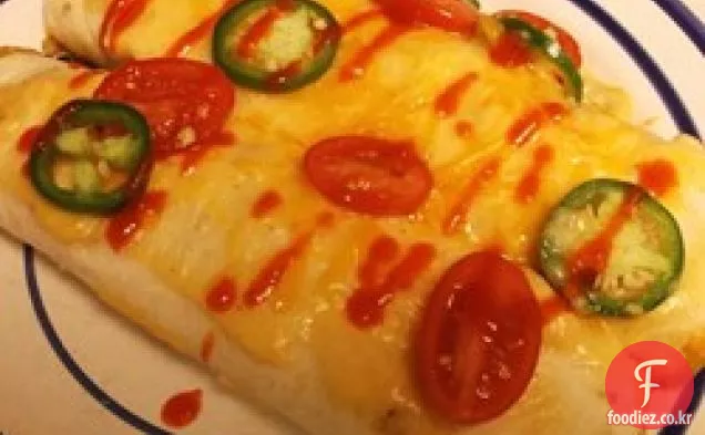 풍부한 정원 호박 엔칠 라다