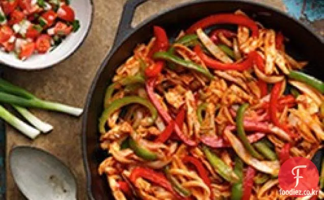 BBQ 치킨 파 히타에서 오래 된 El Paso®