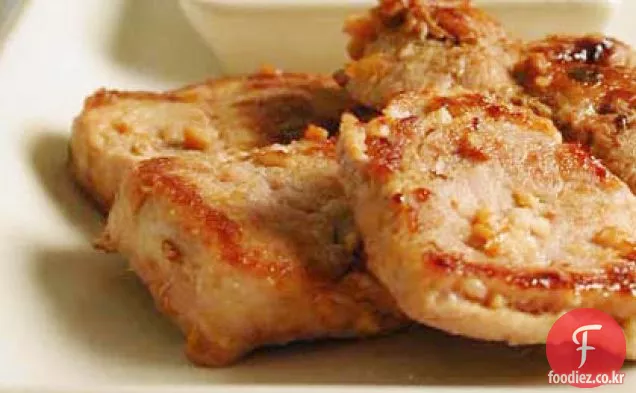 아시아 돼지고기 메달리온