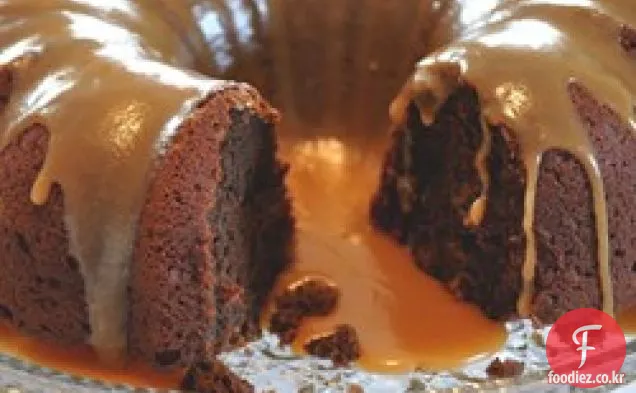 호박 초콜릿 디저트 케이크