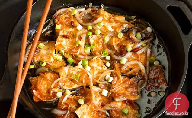 카라멜 요리 두부