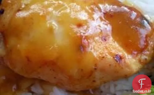 허니 머스타드 치킨