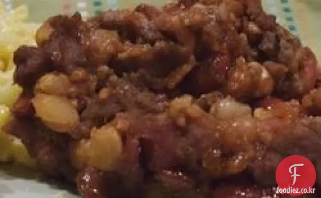 옥양목 콩 캐서롤