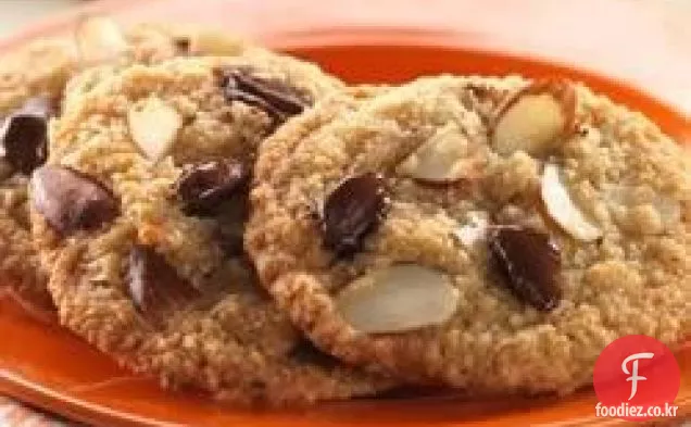 더블 아몬드 초콜릿 칩 쿠키(글루텐 프리)