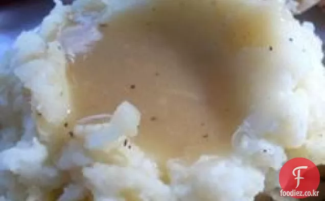 특별 칠면조 그레이비