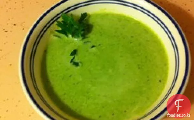 녹색 벨벳 수프
