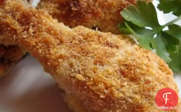 바삭한 허브 구운 치킨