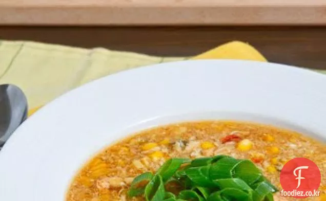 닭고기와 달콤한 옥수수 수프