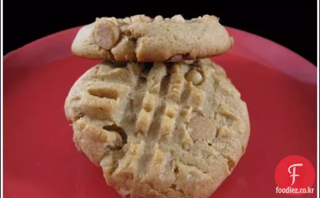 한 그릇 십자 땅콩 버터 쿠키