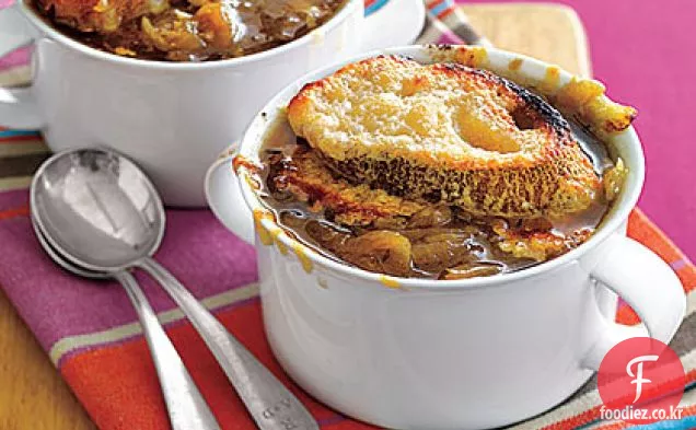 양파 수프 Gratiné